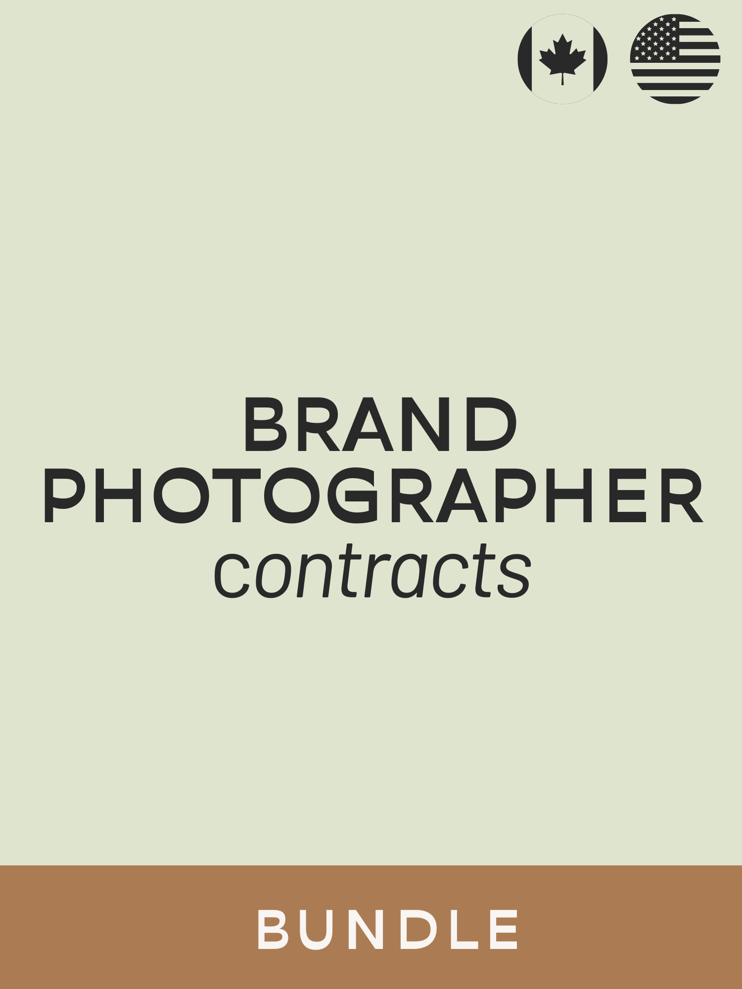 Brand Photographer Contract Bundle - Contracts Market